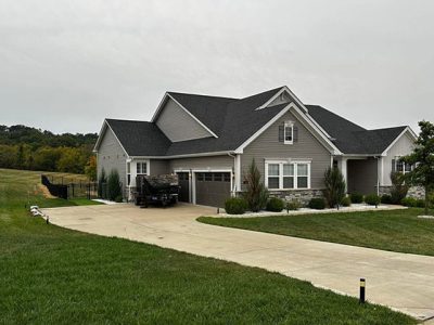 New Shingle Roofing Installation